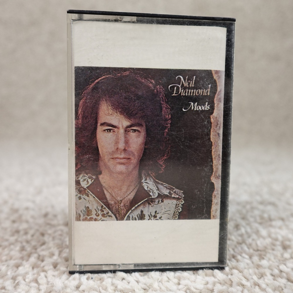 Neil Diamond Moods Cassette Tape MCA Records 1972 MCAC 2005 CRC Edition